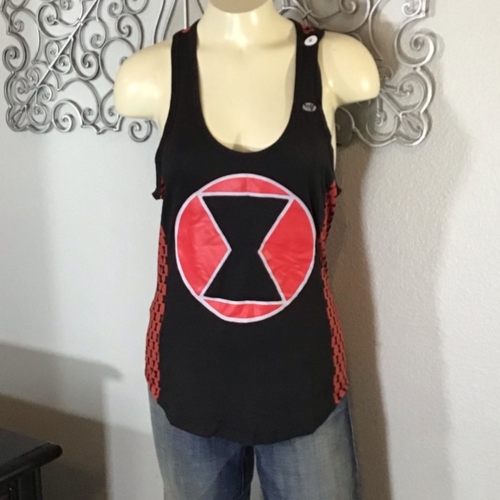 WeLoveFine x Marvel Black Widow Tank Top Sm